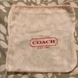 Coach Drawstring Dust Bag NWOT